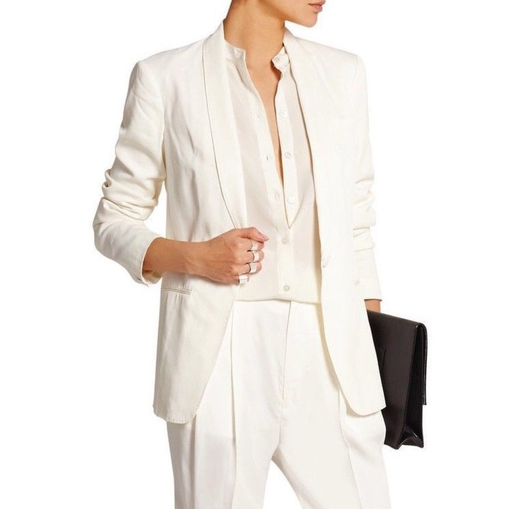 SOLD NEW RAG & BONE Natalie Ivory blazer sz 6 $595